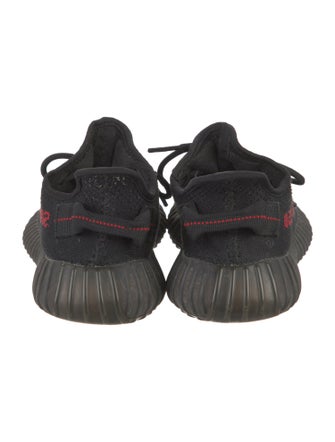 Adidas Boost 350 V2 'Black Red' Athletic Sneakers