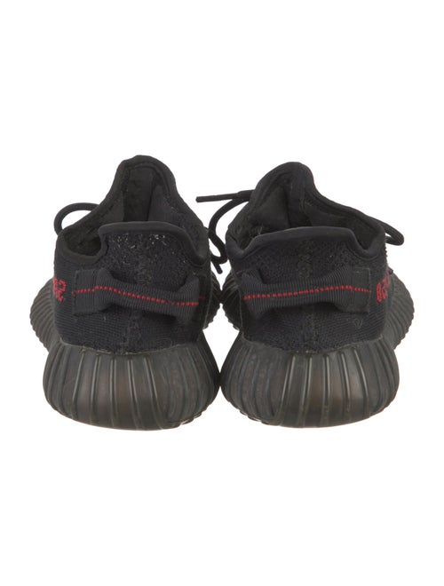 Adidas Boost 350 V2 'Black Red' Athletic Sneakers
