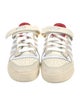 Adidas Leather Leather Trim Embellishment Sneakers