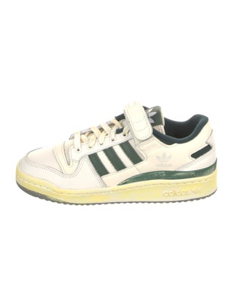 Adidas Leather Printed Athletic Sneakers