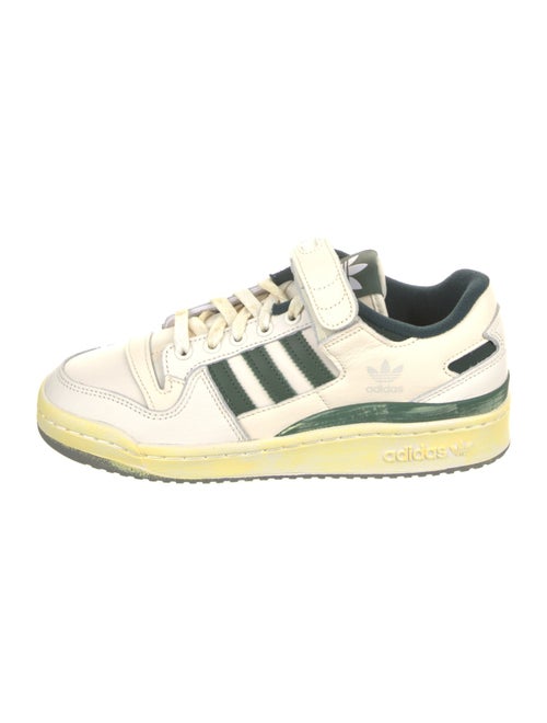 Adidas Leather Printed Athletic Sneakers