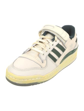 Adidas Leather Printed Athletic Sneakers