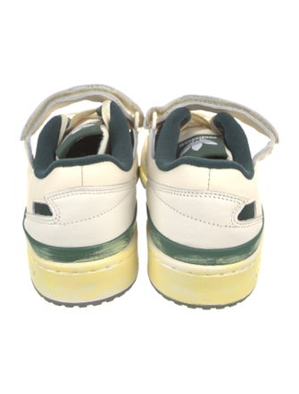 Adidas Leather Printed Athletic Sneakers