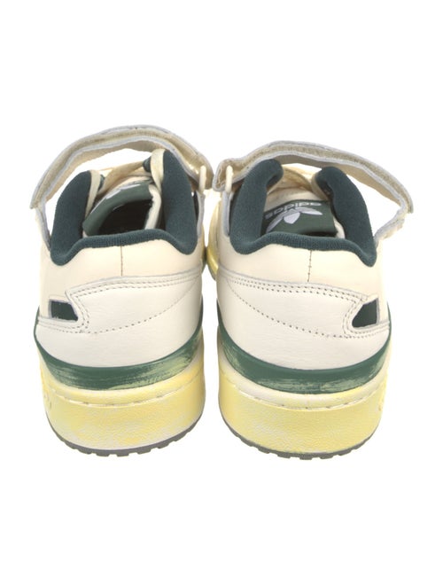 Adidas Leather Printed Athletic Sneakers