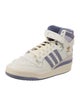 Adidas Leather Striped Sneakers