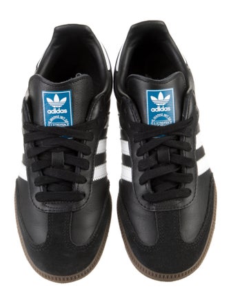 Adidas Leather Printed Sneakers