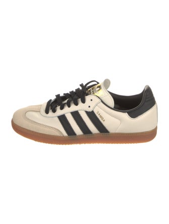 Adidas Leather Colorblock Pattern Sneakers