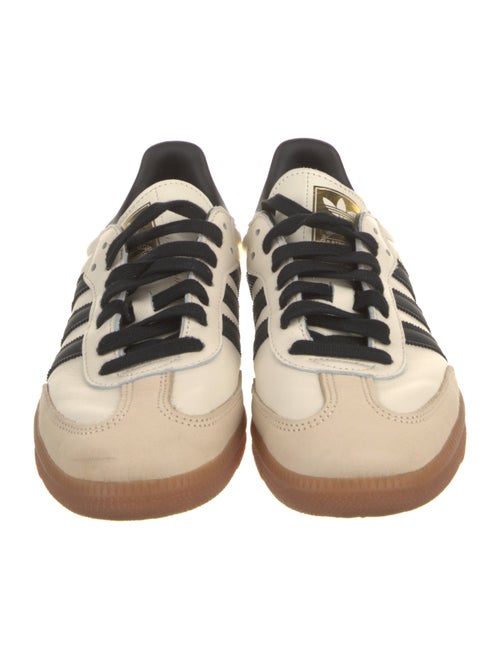 Adidas Leather Colorblock Pattern Sneakers