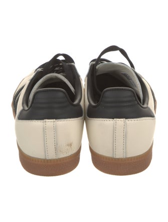 Adidas Leather Colorblock Pattern Sneakers