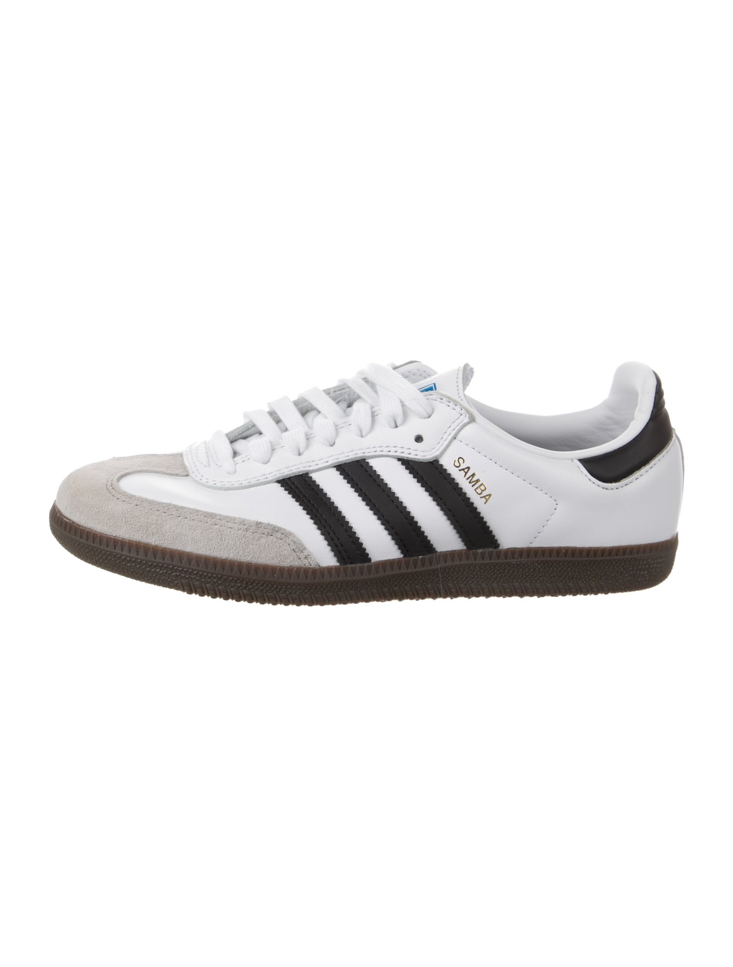 Adidas Signature Logo Leather Sneakers