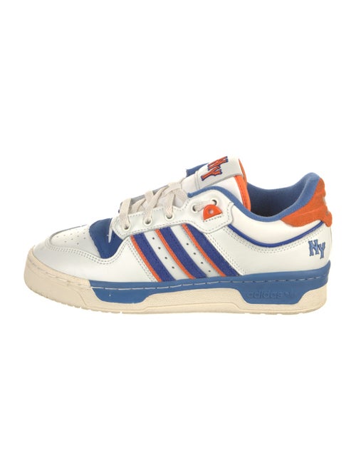 Adidas Leather Printed Sneakers