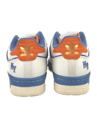 Adidas Leather Printed Sneakers