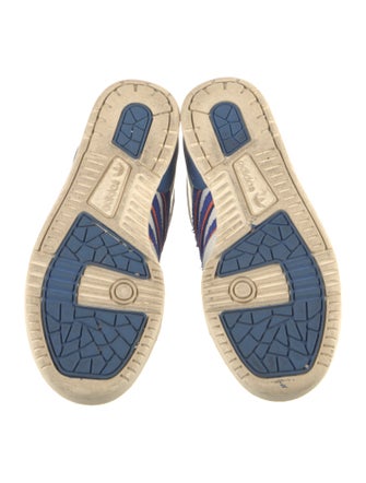 Adidas Leather Printed Sneakers