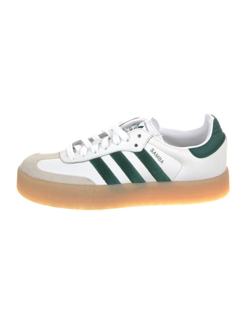 Adidas Signature Logo Leather Sneakers