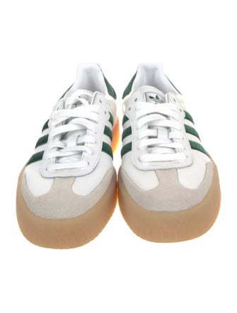Adidas Signature Logo Leather Sneakers