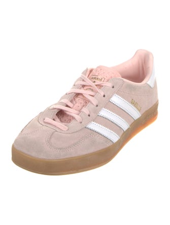 Adidas Suede Leather Trim Embellishment Sneakers
