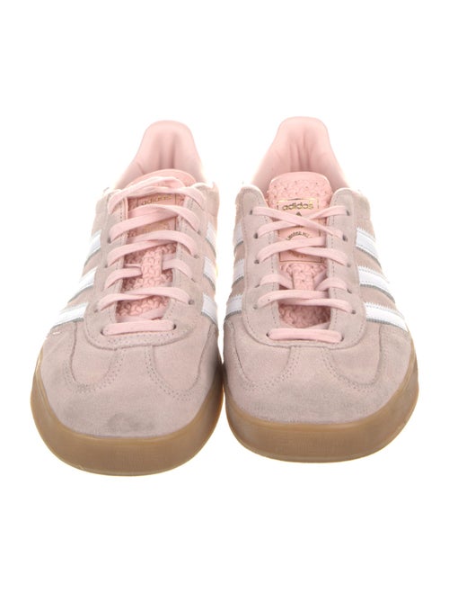 Adidas Suede Leather Trim Embellishment Sneakers