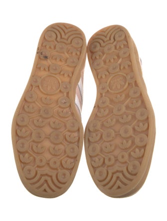 Adidas Suede Leather Trim Embellishment Sneakers