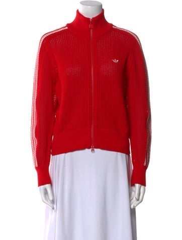 Adidas Knitwear Mock Neck Sweater L