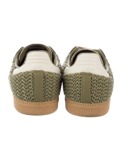 Adidas Leather Striped Sneakers