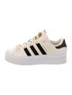Adidas Leather Colorblock Pattern Sneakers