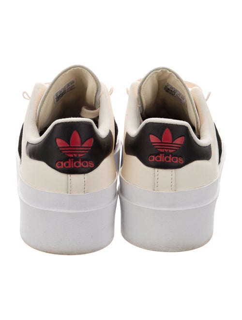 Adidas Leather Colorblock Pattern Sneakers