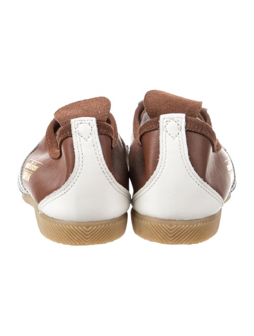 Adidas Leather Colorblock Pattern Athletic Sneakers