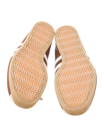 Adidas Leather Colorblock Pattern Athletic Sneakers