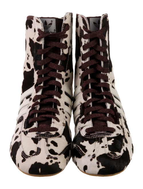 Adidas Ponyhair Animal Print Combat Boots