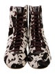 Adidas Ponyhair Animal Print Combat Boots