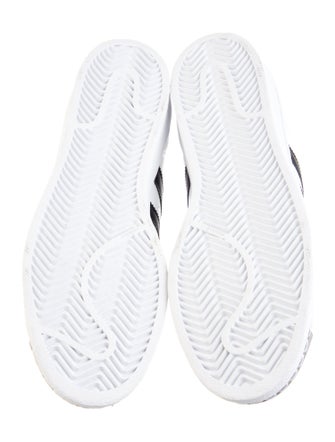 Adidas Leather Printed Sneakers