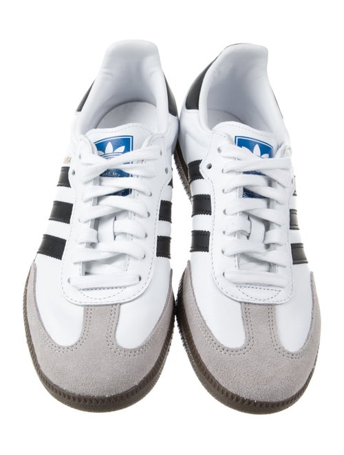 Adidas Leather Colorblock Pattern Sneakers