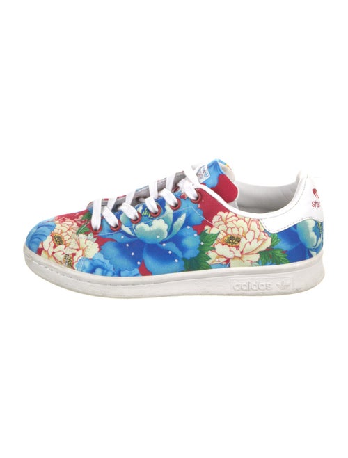 Adidas Floral Print Athletic Sneakers