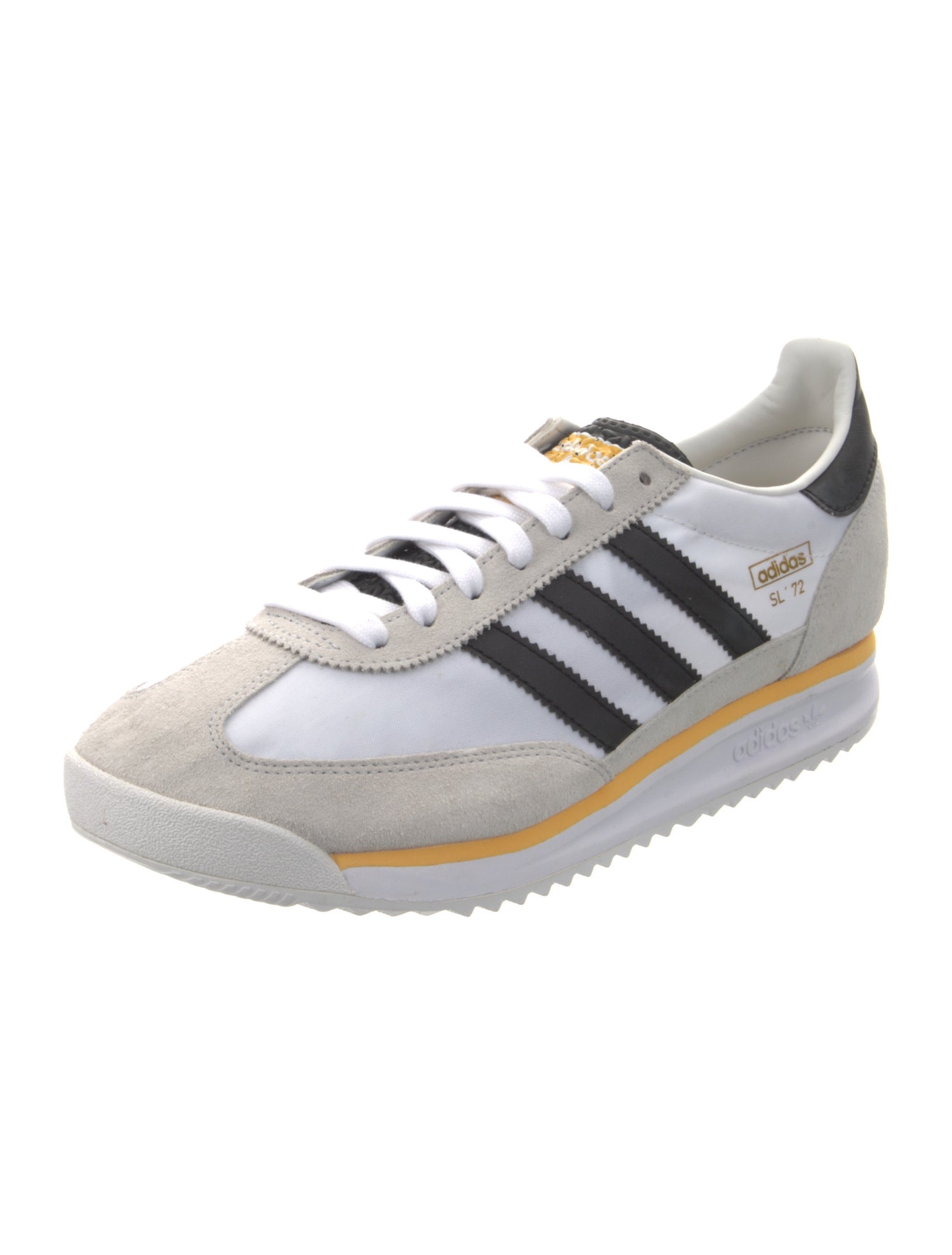 Adidas Leather Colorblock Pattern Sneakers