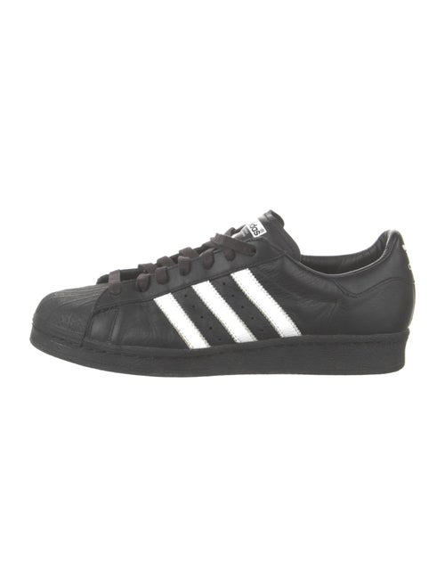 Adidas Leather Striped Sneakers