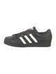 Adidas Leather Striped Sneakers