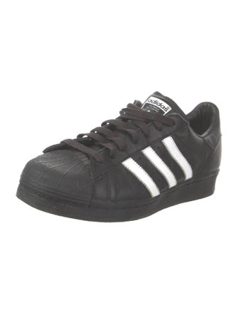 Adidas Leather Striped Sneakers