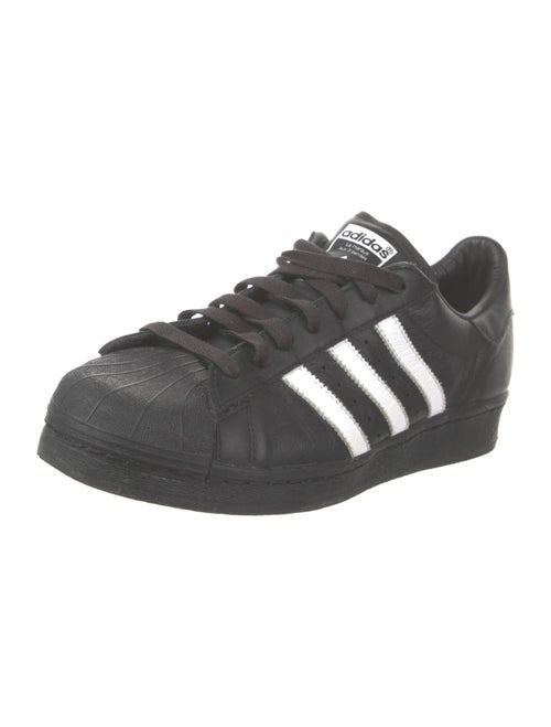 Adidas Leather Striped Sneakers