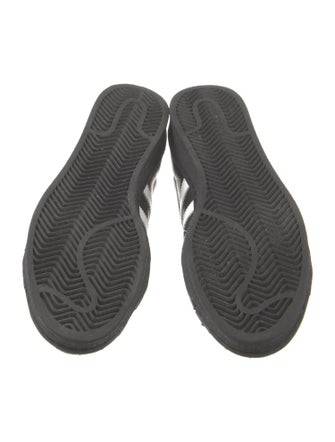 Adidas Leather Striped Sneakers