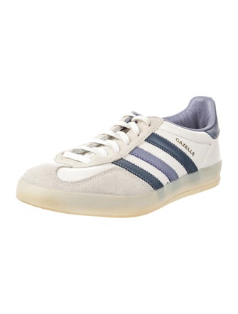 Adidas Leather Colorblock Pattern Sneakers