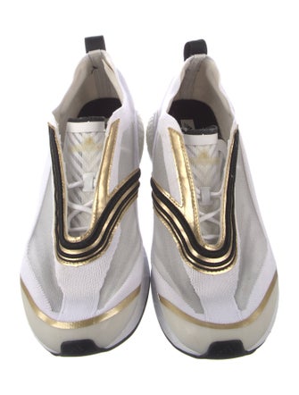 Adidas Mesh Colorblock Pattern Athletic Sneakers