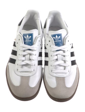 Adidas Leather Striped Sneakers