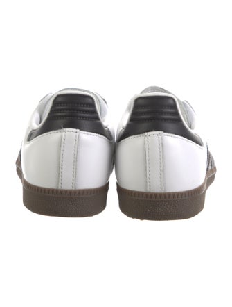 Adidas Leather Striped Sneakers