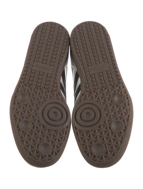 Adidas Leather Striped Sneakers