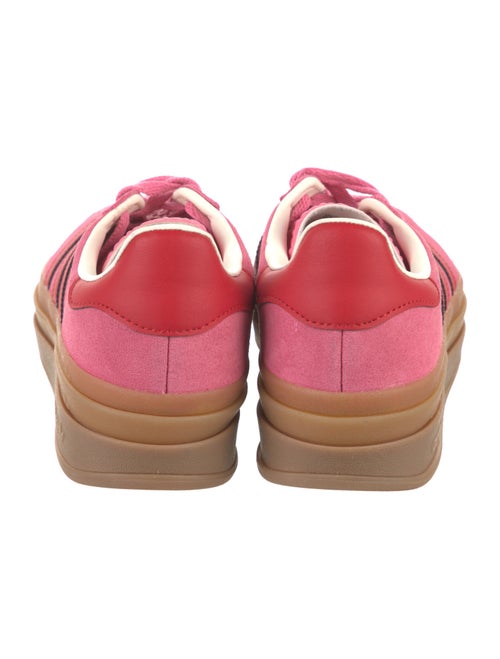 Adidas Suede Leather Trim Embellishment Sneakers