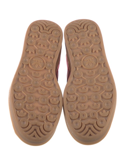 Adidas Suede Leather Trim Embellishment Sneakers