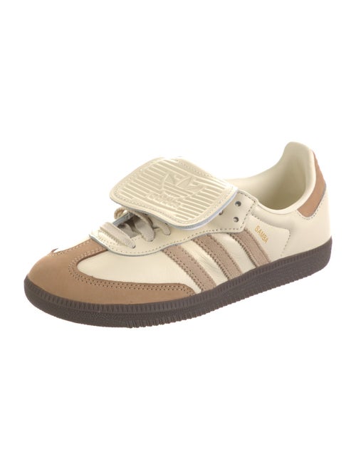 Adidas Leather Striped Sneakers