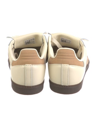 Adidas Leather Striped Sneakers