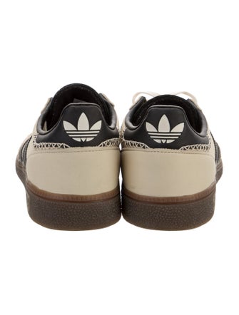 Adidas Leather Colorblock Pattern Sneakers