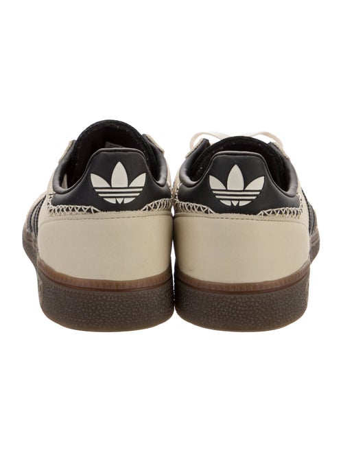 Adidas Leather Colorblock Pattern Sneakers